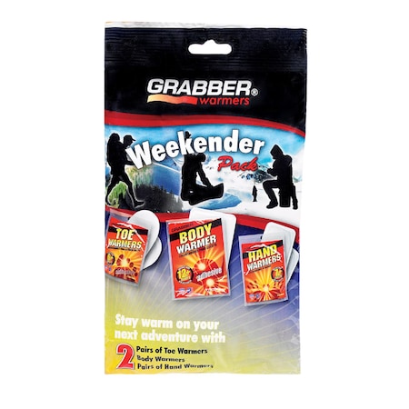 Grabber Warmers Grabber Warmers Weekender Pack Hand and Body Warmer Set WKNR348